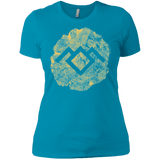 T-Shirts Turquoise / X-Small TWIN PEAKS LOG Women's Premium T-Shirt
