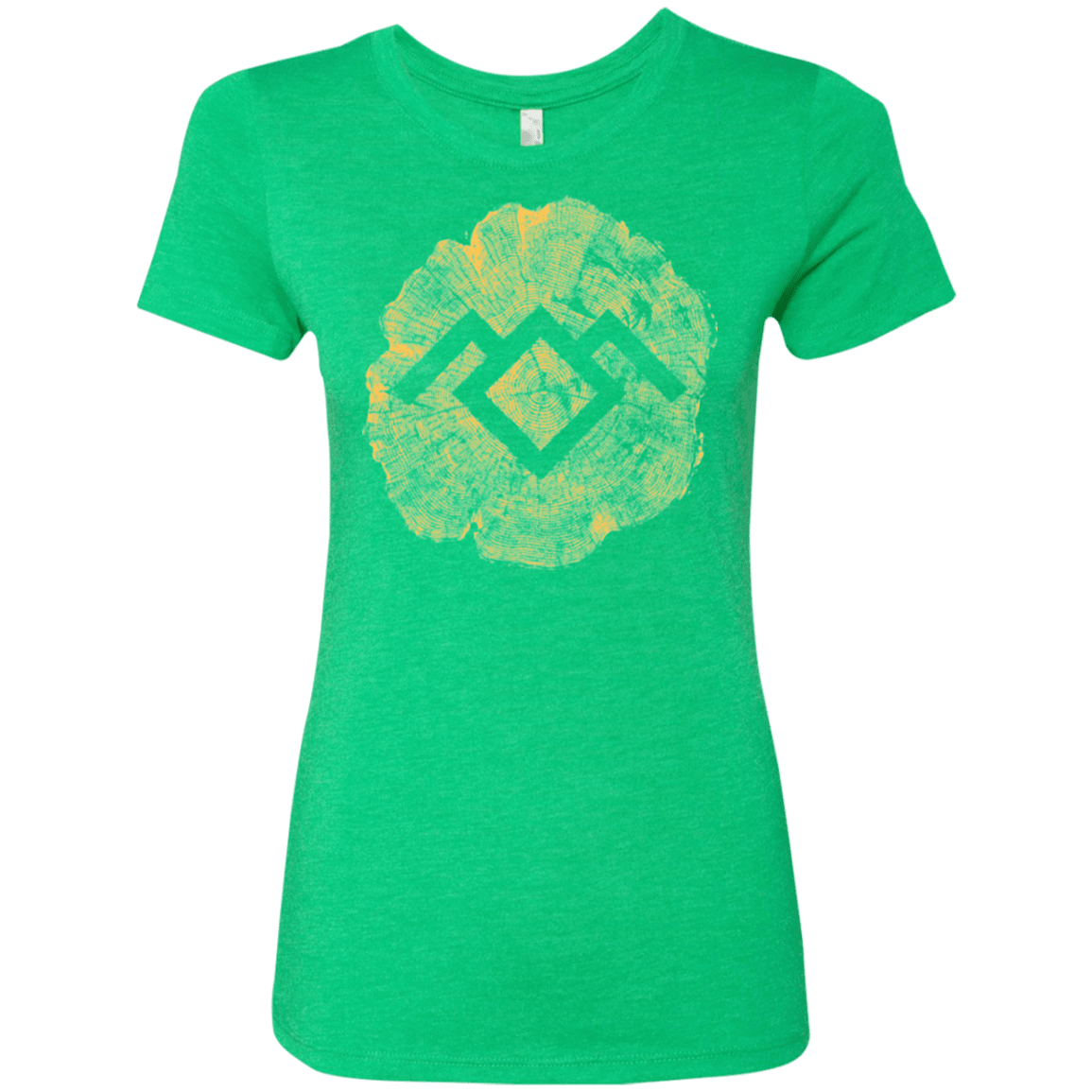 T-Shirts Envy / Small TWIN PEAKS LOG Women's Triblend T-Shirt