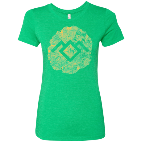 T-Shirts Envy / Small TWIN PEAKS LOG Women's Triblend T-Shirt