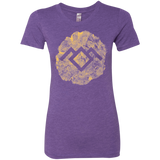 T-Shirts Purple Rush / Small TWIN PEAKS LOG Women's Triblend T-Shirt