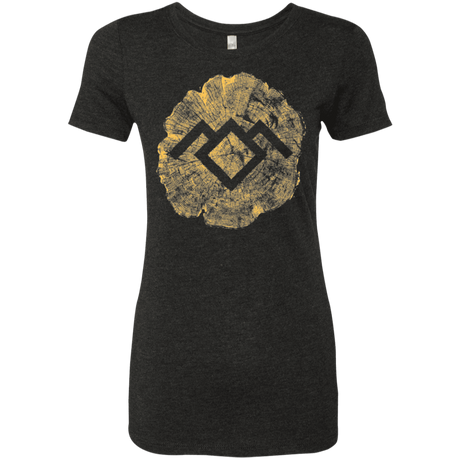 T-Shirts Vintage Black / Small TWIN PEAKS LOG Women's Triblend T-Shirt