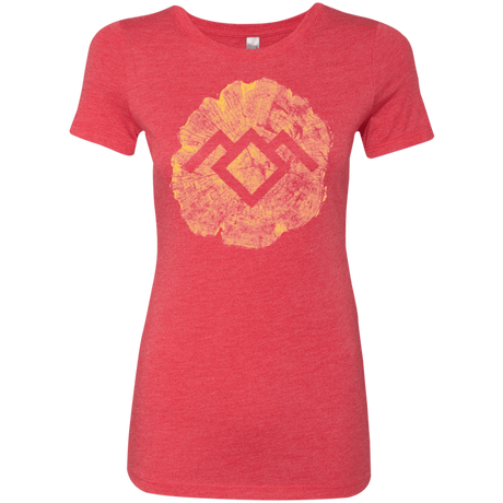 T-Shirts Vintage Red / Small TWIN PEAKS LOG Women's Triblend T-Shirt