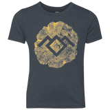 T-Shirts Vintage Navy / YXS TWIN PEAKS LOG Youth Triblend T-Shirt