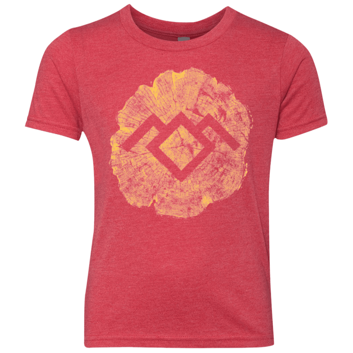T-Shirts Vintage Red / YXS TWIN PEAKS LOG Youth Triblend T-Shirt