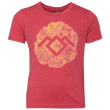 T-Shirts Vintage Red / YXS TWIN PEAKS LOG Youth Triblend T-Shirt