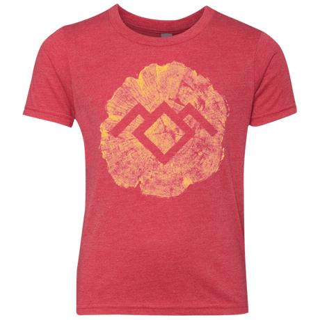 T-Shirts Vintage Red / YXS TWIN PEAKS LOG Youth Triblend T-Shirt