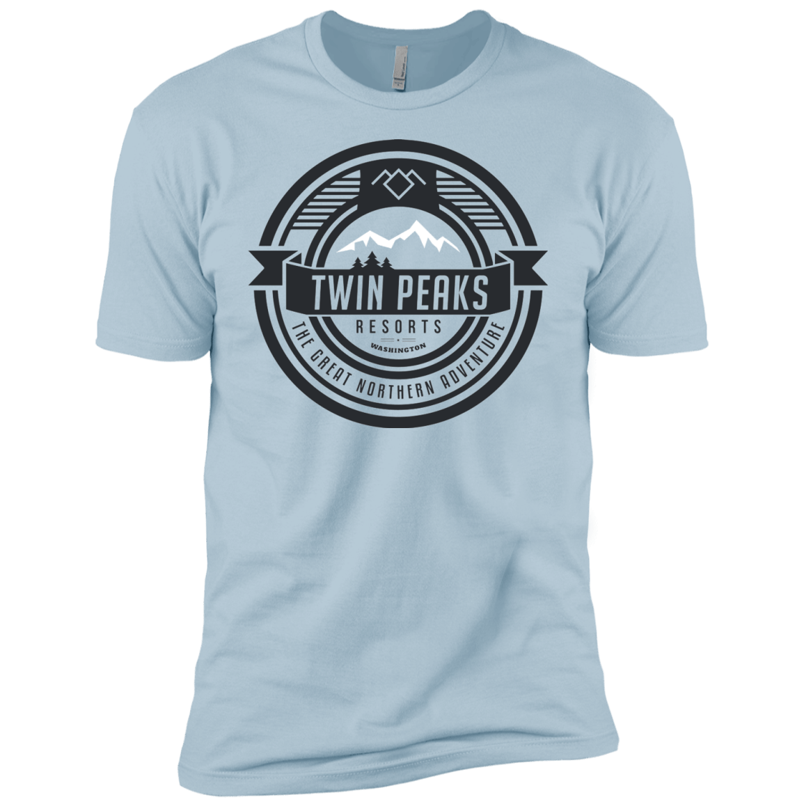 T-Shirts Light Blue / YXS Twin Peaks Resorts Boys Premium T-Shirt