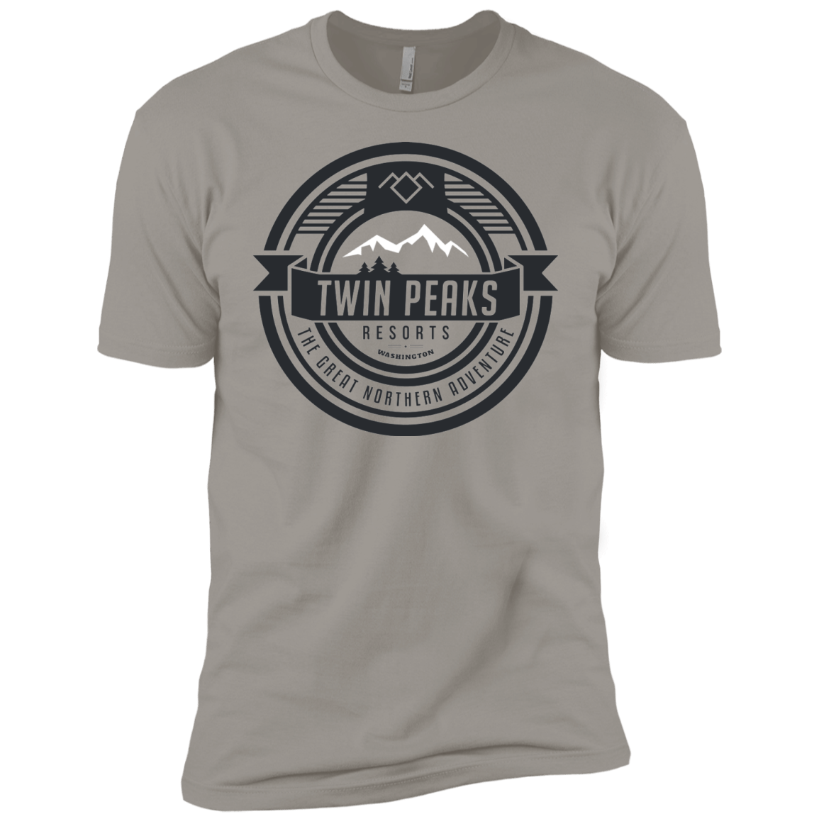 T-Shirts Light Grey / YXS Twin Peaks Resorts Boys Premium T-Shirt