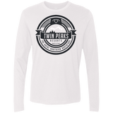 T-Shirts White / Small Twin Peaks Resorts Men's Premium Long Sleeve