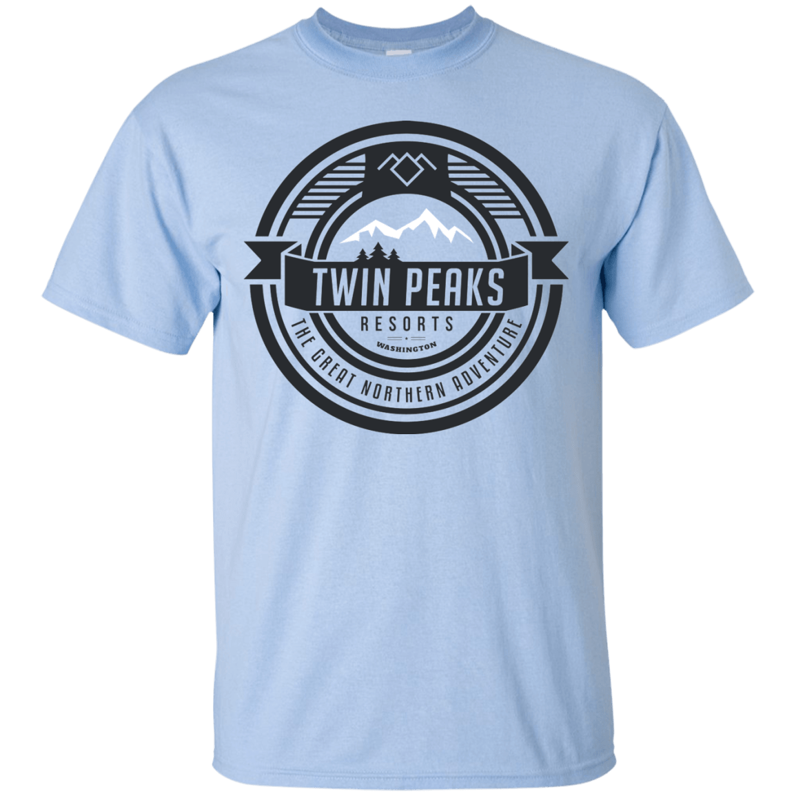 T-Shirts Light Blue / Small Twin Peaks Resorts T-Shirt