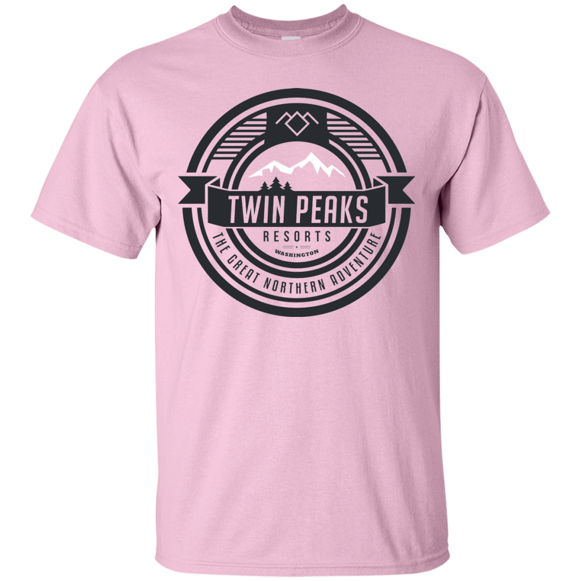 T-Shirts Light Pink / Small Twin Peaks Resorts T-Shirt