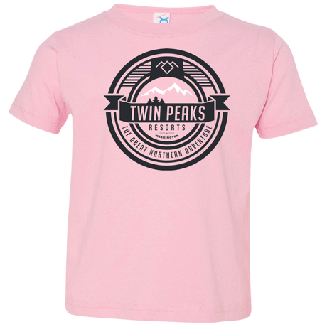 T-Shirts Pink / 2T Twin Peaks Resorts Toddler Premium T-Shirt