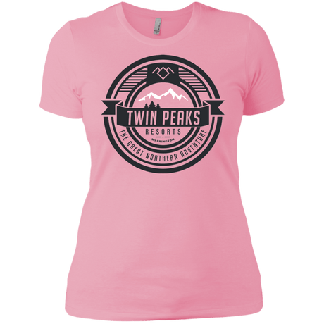 T-Shirts Light Pink / X-Small Twin Peaks Resorts Women's Premium T-Shirt
