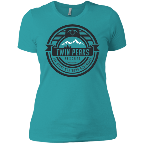 T-Shirts Tahiti Blue / X-Small Twin Peaks Resorts Women's Premium T-Shirt
