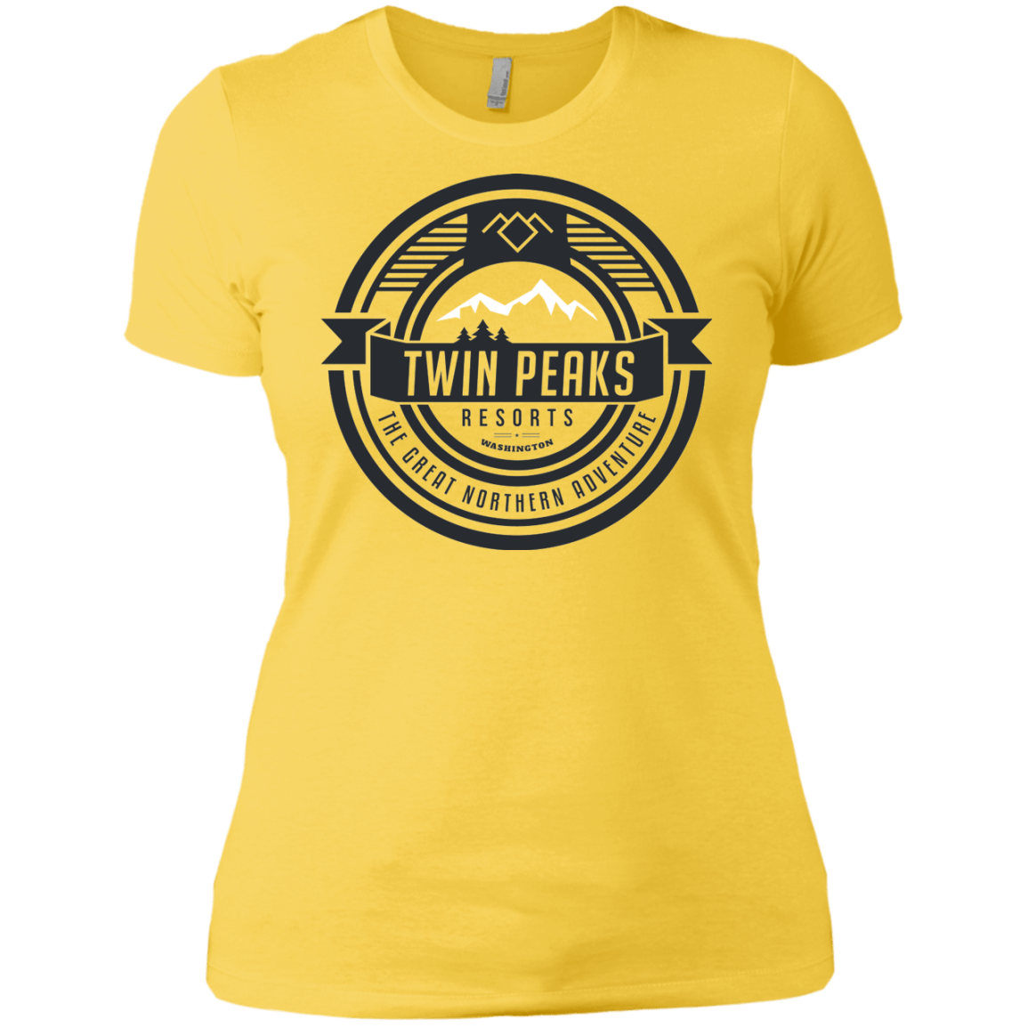 T-Shirts Vibrant Yellow / X-Small Twin Peaks Resorts Women's Premium T-Shirt