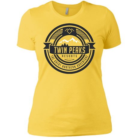 T-Shirts Vibrant Yellow / X-Small Twin Peaks Resorts Women's Premium T-Shirt