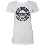 T-Shirts Heather White / Small Twin Peaks Resorts Women's Triblend T-Shirt