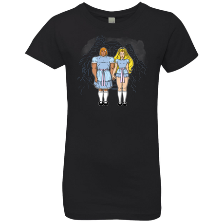 T-Shirts Black / YXS Twin Shining Girls Premium T-Shirt