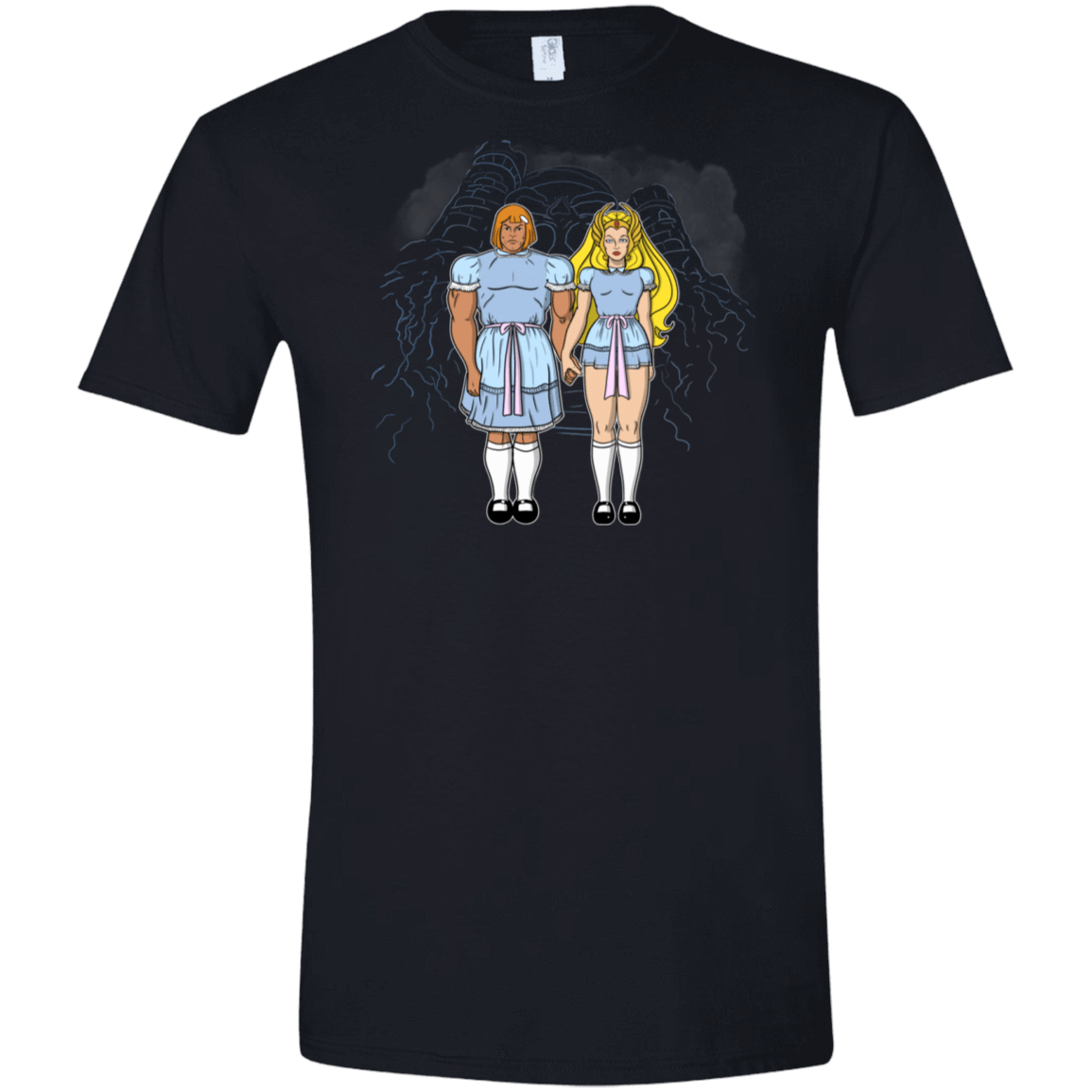 T-Shirts Black / S Twin Shining Men's Semi-Fitted Softstyle