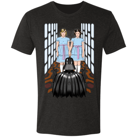 T-Shirts Vintage Black / S Twins Of Galaxy Men's Triblend T-Shirt