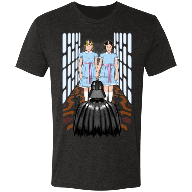 T-Shirts Vintage Black / S Twins Of Galaxy Men's Triblend T-Shirt