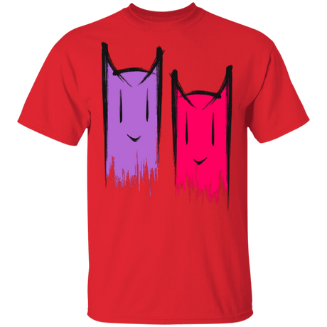 T-Shirts Red / S Two Crazy Cats T-Shirt