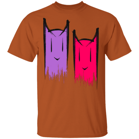 T-Shirts Texas Orange / S Two Crazy Cats T-Shirt