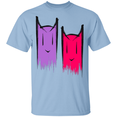 T-Shirts Light Blue / YXS Two Crazy Cats Youth T-Shirt