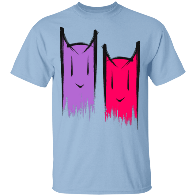 T-Shirts Light Blue / YXS Two Crazy Cats Youth T-Shirt