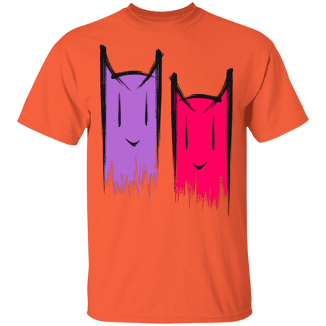 T-Shirts Orange / YXS Two Crazy Cats Youth T-Shirt