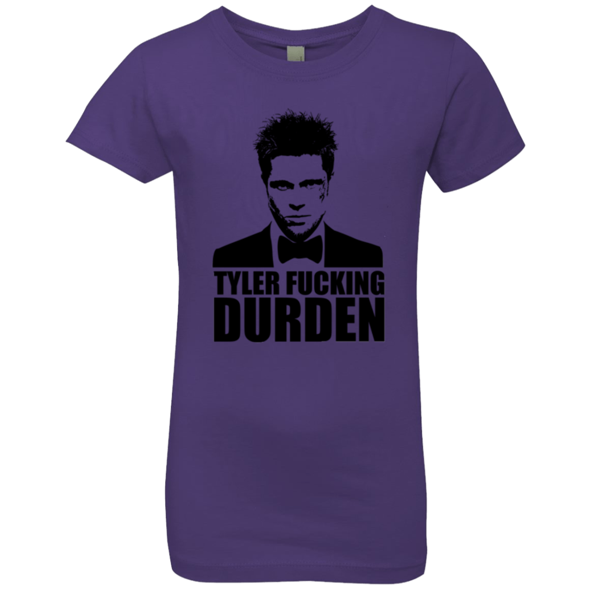 T-Shirts Purple Rush / YXS Tyler Fucking Durden Girls Premium T-Shirt
