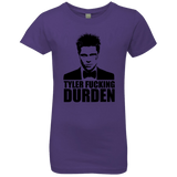 T-Shirts Purple Rush / YXS Tyler Fucking Durden Girls Premium T-Shirt
