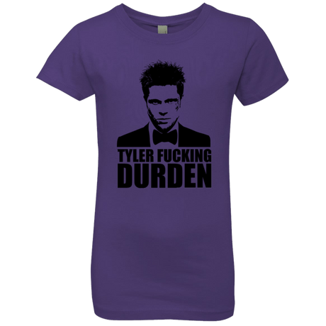 T-Shirts Purple Rush / YXS Tyler Fucking Durden Girls Premium T-Shirt