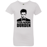 T-Shirts White / YXS Tyler Fucking Durden Girls Premium T-Shirt