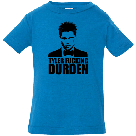 T-Shirts Cobalt / 6 Months Tyler Fucking Durden Infant Premium T-Shirt