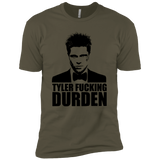 T-Shirts Military Green / X-Small Tyler Fucking Durden Men's Premium T-Shirt