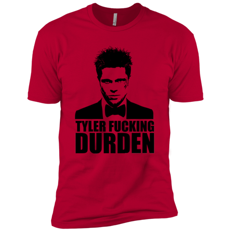 T-Shirts Red / X-Small Tyler Fucking Durden Men's Premium T-Shirt