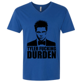 T-Shirts Royal / X-Small Tyler Fucking Durden Men's Premium V-Neck