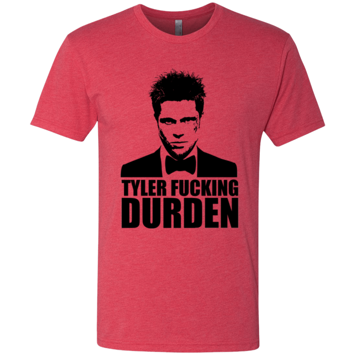 T-Shirts Vintage Red / Small Tyler Fucking Durden Men's Triblend T-Shirt