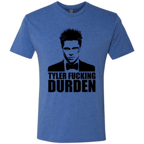 T-Shirts Vintage Royal / Small Tyler Fucking Durden Men's Triblend T-Shirt