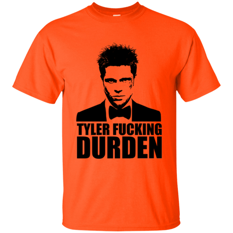 T-Shirts Orange / Small Tyler Fucking Durden T-Shirt
