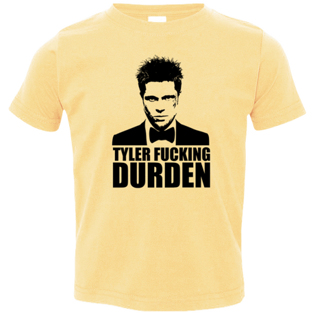 T-Shirts Butter / 2T Tyler Fucking Durden Toddler Premium T-Shirt
