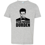 T-Shirts Heather / 2T Tyler Fucking Durden Toddler Premium T-Shirt