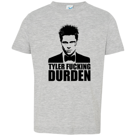 T-Shirts Heather / 2T Tyler Fucking Durden Toddler Premium T-Shirt