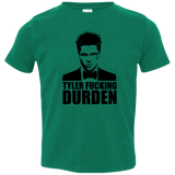 T-Shirts Kelly / 2T Tyler Fucking Durden Toddler Premium T-Shirt