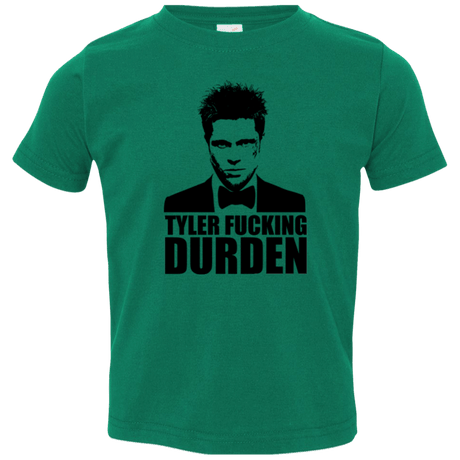 T-Shirts Kelly / 2T Tyler Fucking Durden Toddler Premium T-Shirt