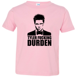 T-Shirts Pink / 2T Tyler Fucking Durden Toddler Premium T-Shirt