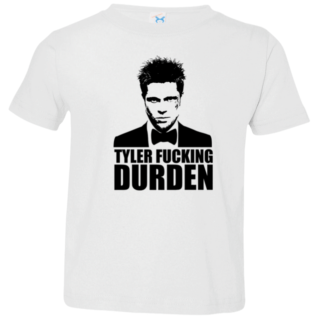 T-Shirts White / 2T Tyler Fucking Durden Toddler Premium T-Shirt