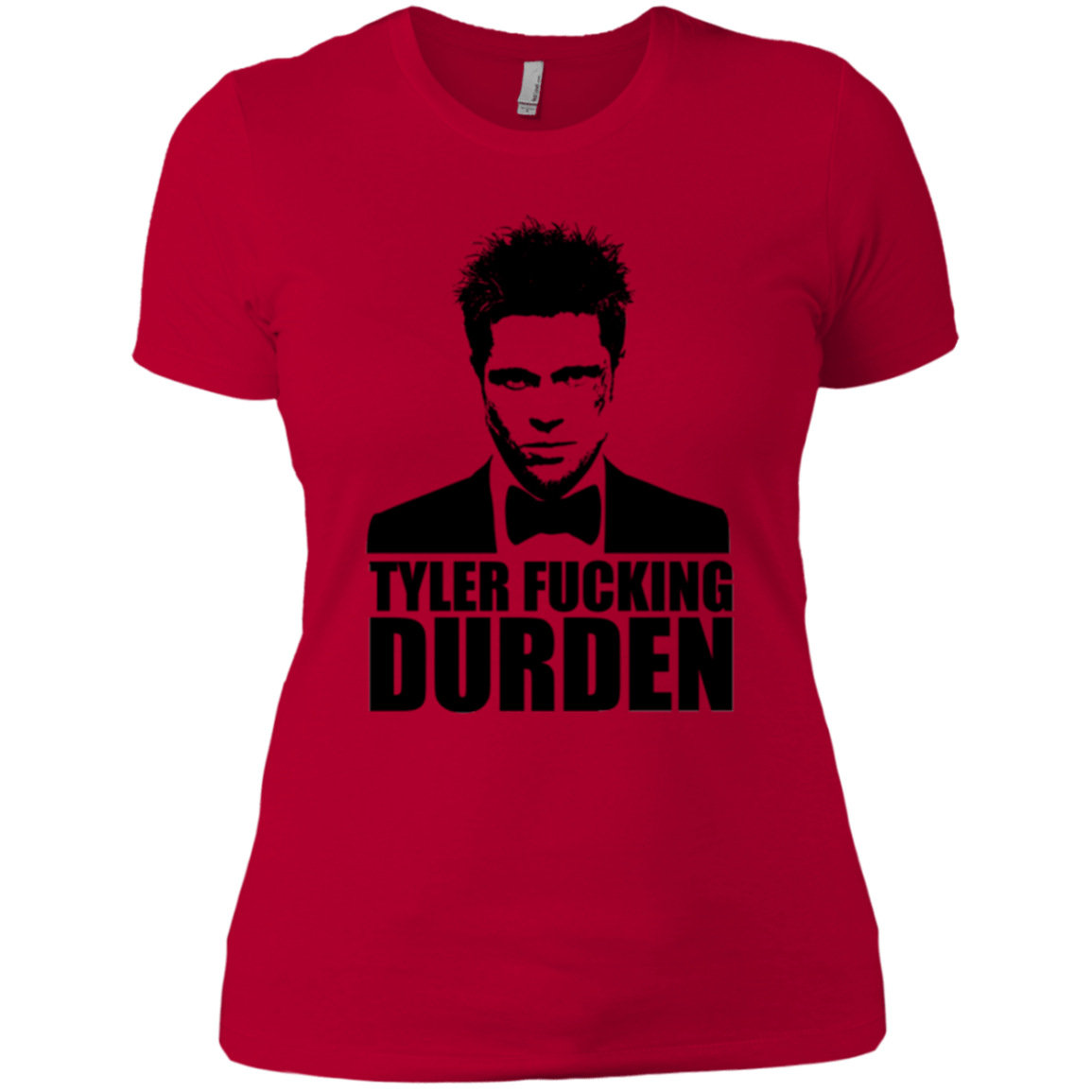 T-Shirts Red / X-Small Tyler Fucking Durden Women's Premium T-Shirt