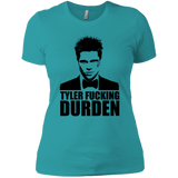 T-Shirts Tahiti Blue / X-Small Tyler Fucking Durden Women's Premium T-Shirt